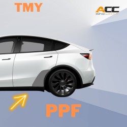 PPF protection film for the rear doors of your Tesla Model Y