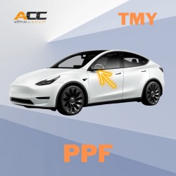 PPF film for the protection of mirrors for Tesla Model Y