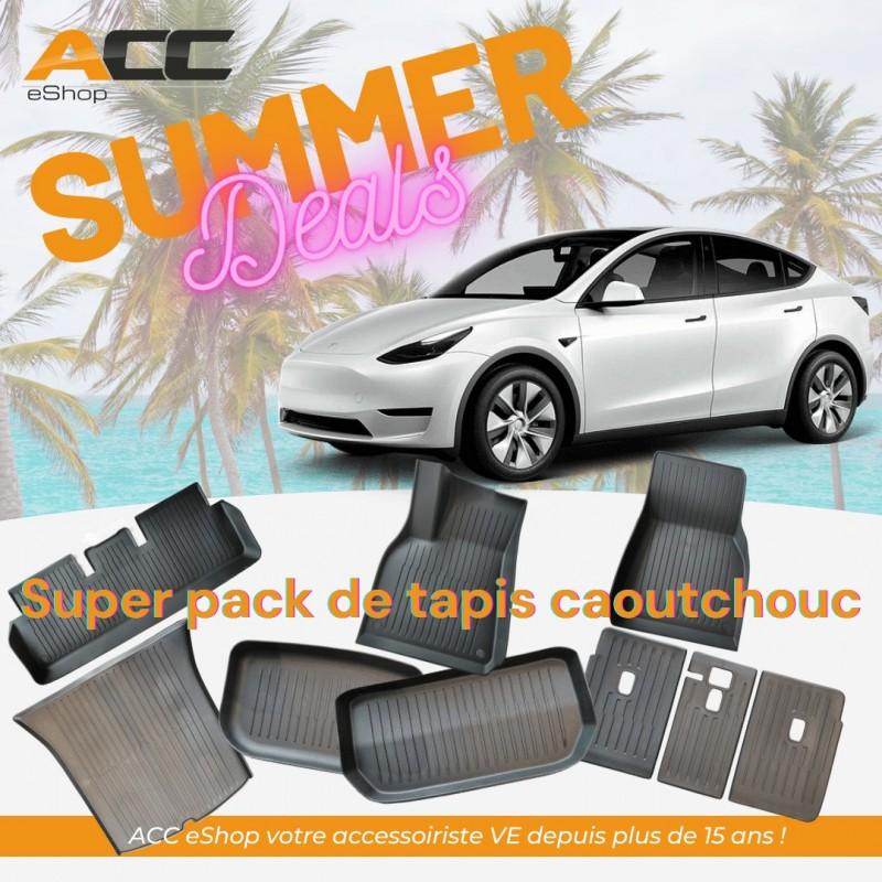 Summer Deals Pack Tapis caoutchouc pour Tesla Model Y