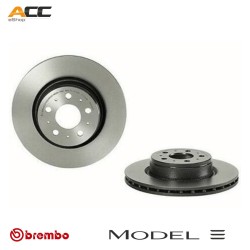 BREMBO rear brake disc kit for Tesla Model 3 Long Range and SR+