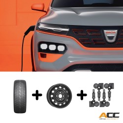 Pack roues Hiver pour Dacia Spring EV45/65