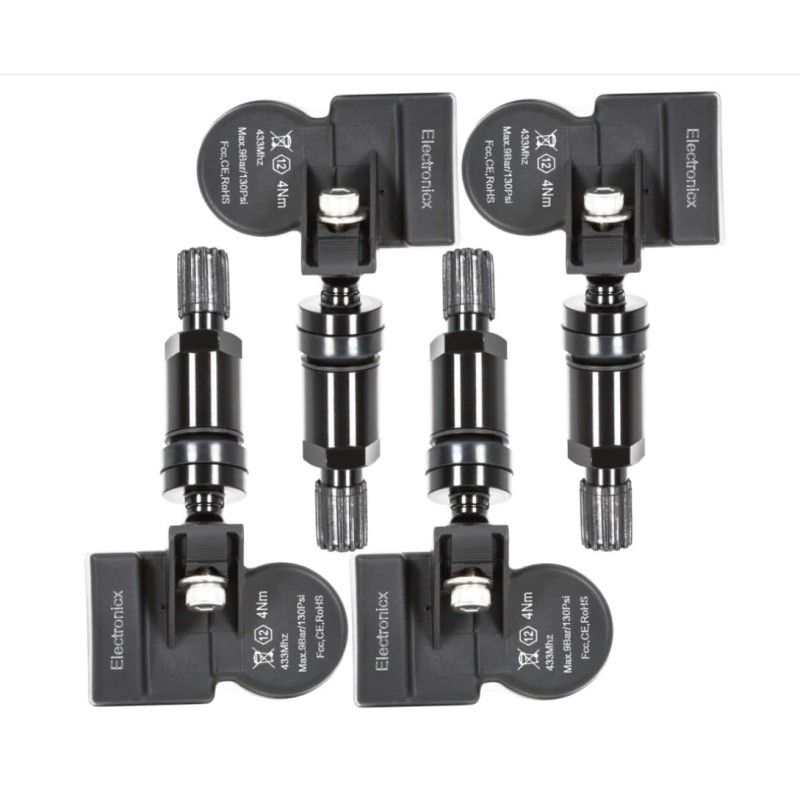 lot de valves Capteur de Pression TPMS 433Mhz universel