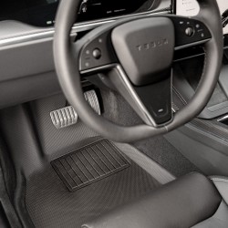 Tapis Intérieur 3D Mousse pour Tesla Model S Plaid et Long Range 2023