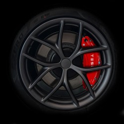 Cache étriers rouge pour Tesla Model 3