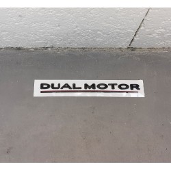 Emblèmes logo Dual Motor pour Tesla Model 3