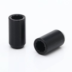 Reinforced Nuts M14x1.5 | Black, Internal Thread (Pack of 20)