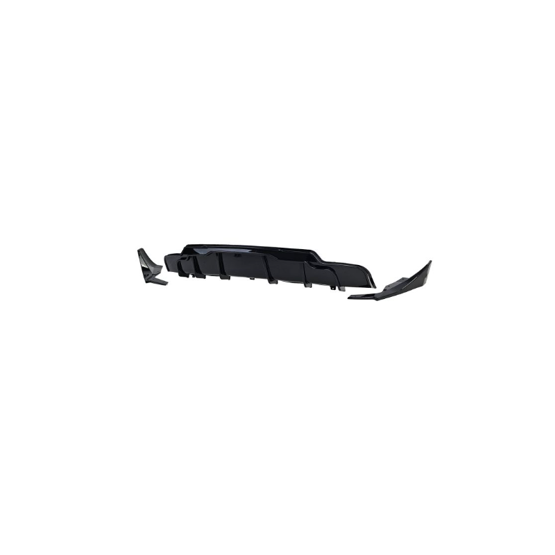 Glossy Black Rear Diffuser for Tesla Model 3 2017-2023