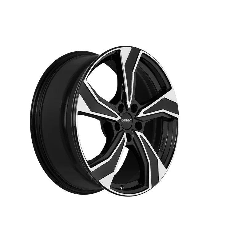 Complete Winter Wheel Set for BMW iX1 | 17" DEZENT KB Dark Rims