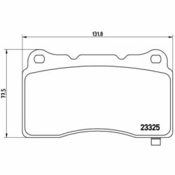 Plaquette Brembo P 59 079