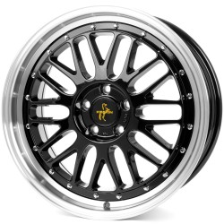 Lot de 4 Jantes Keskin KT22 Noir Retro en 19 pouces pour Tesla Model 3