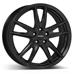 Complete Wheel Pack | 17" DEZENT KF Black Rims for BMW iX1 & iX2