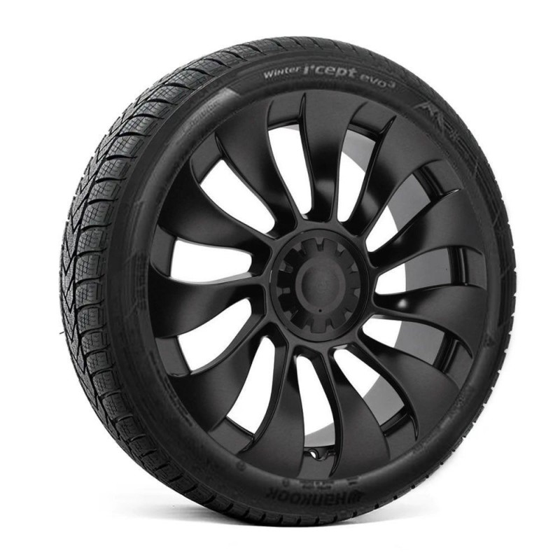 Pack Roues Complètes | Jante Réplica Uberturbine en 21" pour Tesla Model Y
