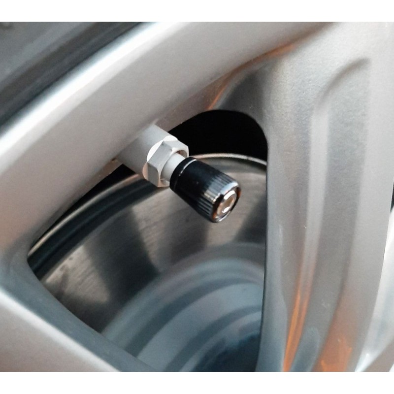 Bouchons de valves anodisés anti-effraction