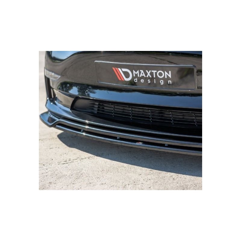 Lame de Pare-chocs SPLITTER V.2 MAXTON Design pour Tesla Model 3  - 4