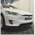 Lame de Pare-chocs SPLITTER V.2 MAXTON Design pour Tesla Model X  - 2