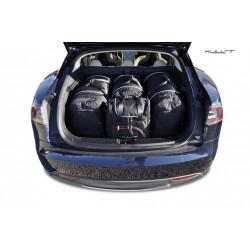Pack KJUST sacs (coffre avant & arrière) pour Tesla Model S Propulsion (540L)