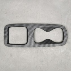 Matte carbon look center console cover for Volkswagen ID3