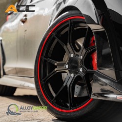 ALLOYGATOR rim protection kit of 4 from 12 to 24 inches