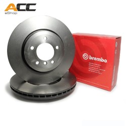Tesla Model S rear brake disc