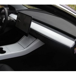 Enjoliveur Planche de bord en ABS pour Tesla Model 3
