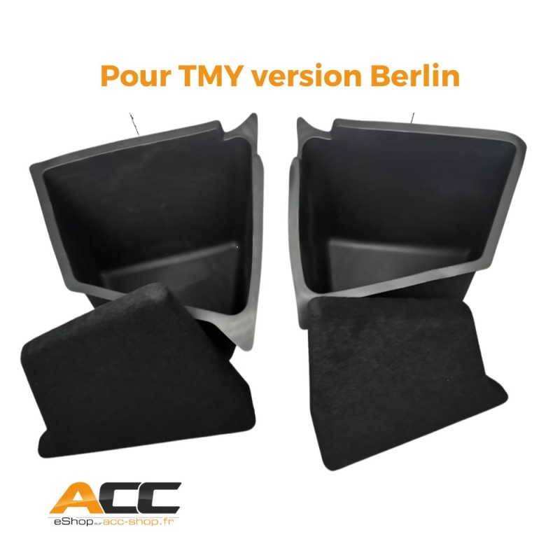 Bacs de rangement de coffre pour Tesla Y (Berlin)