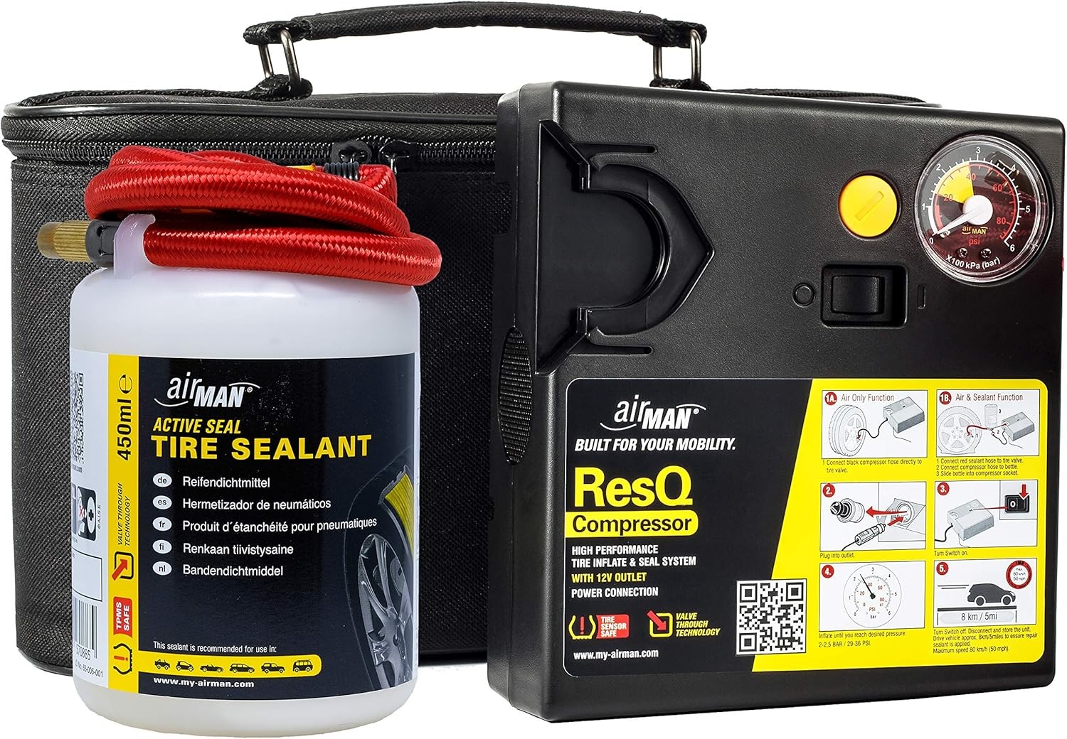 OSRAM - Kit de réparation crevaison - TYREseal Kit - Auto